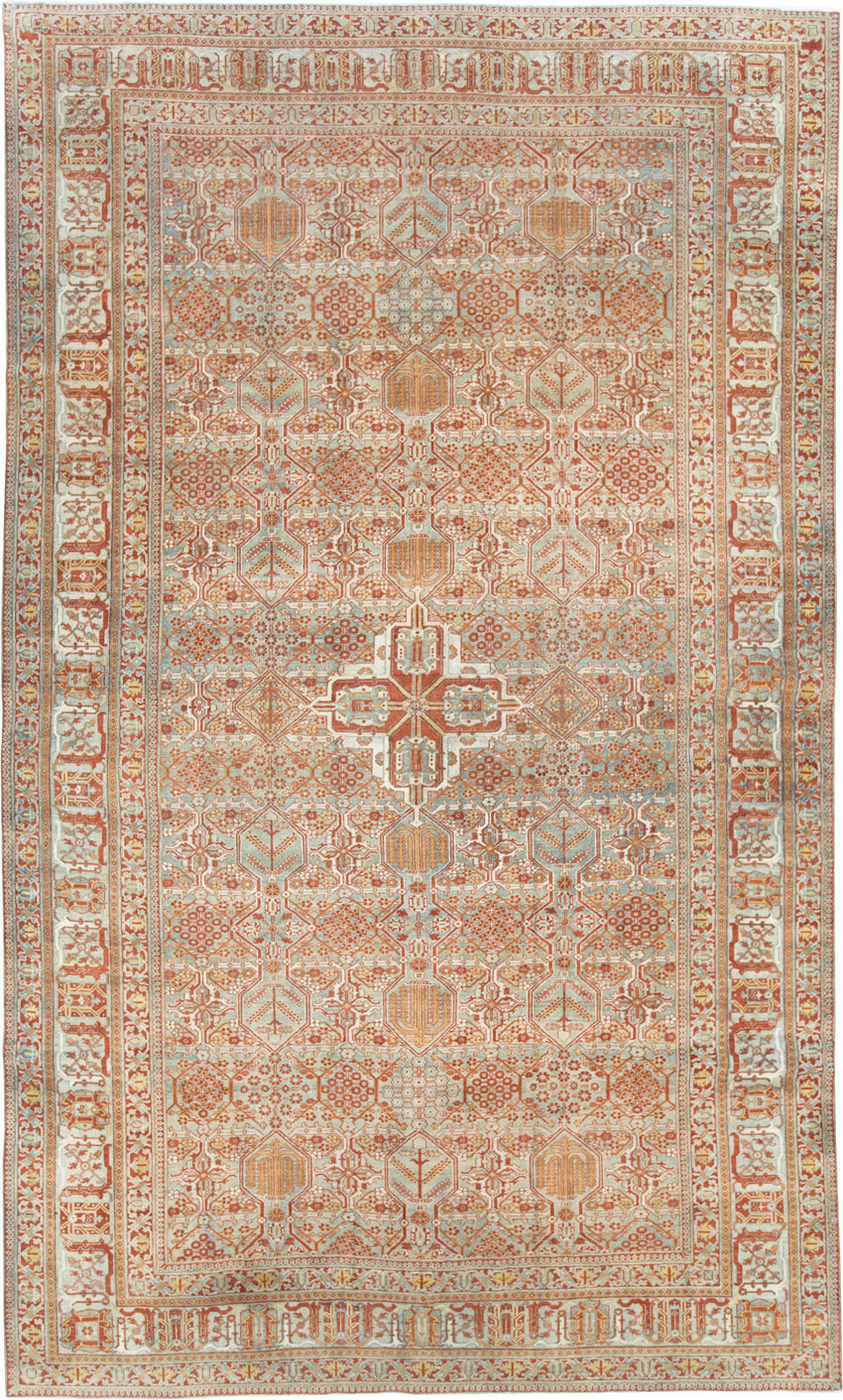 Antique Persian Joshegan Carpet, No.25726 - Galerie Shabab