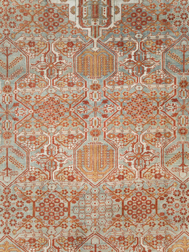 Antique Persian Joshegan Carpet, No.25726 - Galerie Shabab