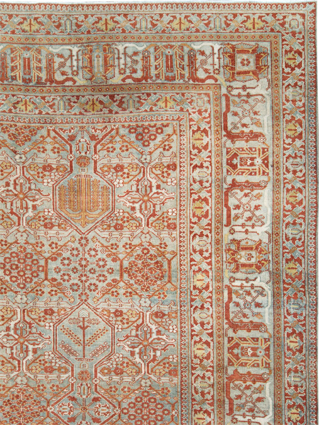Antique Persian Joshegan Carpet, No.25726 - Galerie Shabab