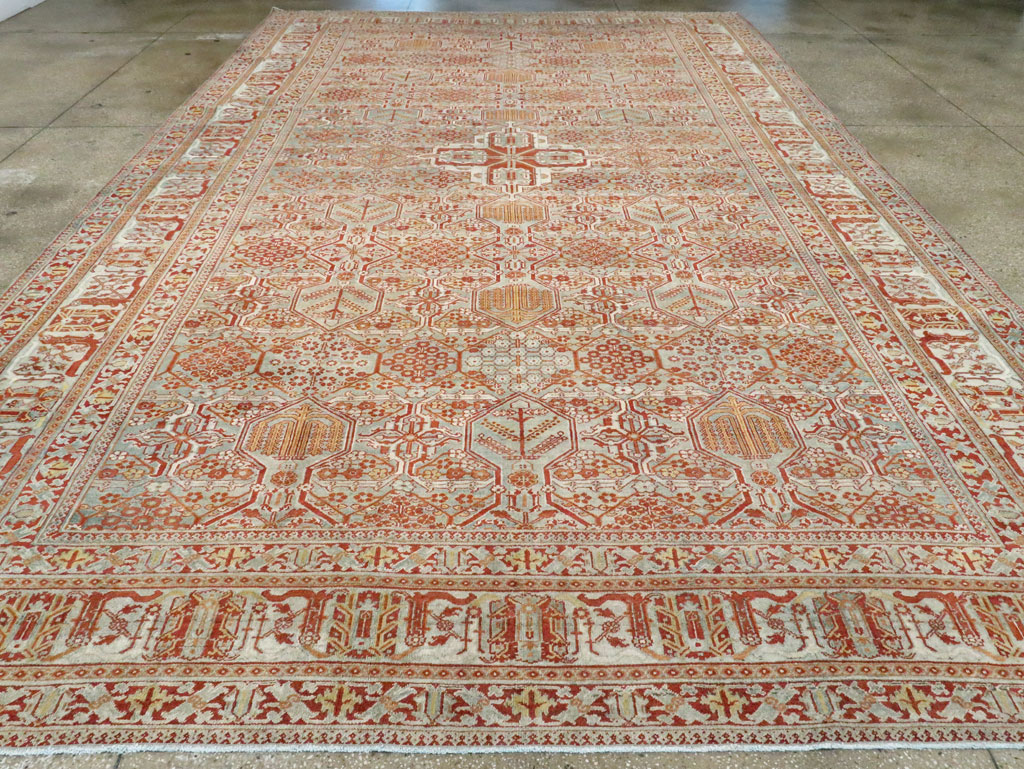 Antique Persian Joshegan Carpet, No.25726 - Galerie Shabab