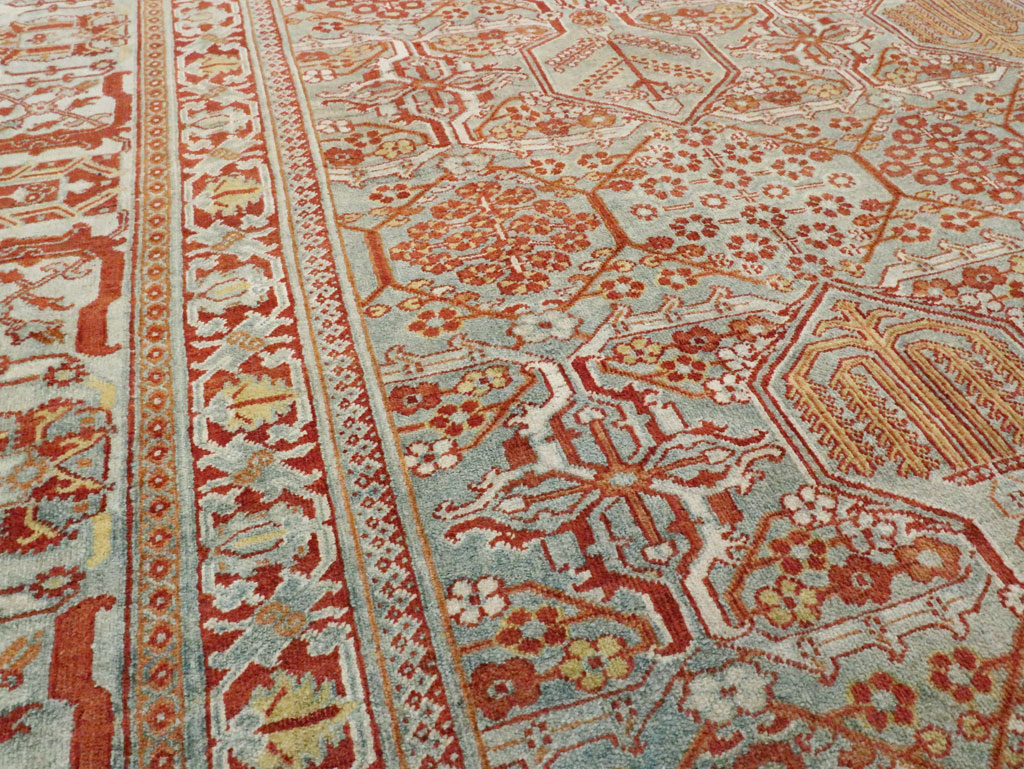 Antique Persian Joshegan Carpet, No.25726 - Galerie Shabab