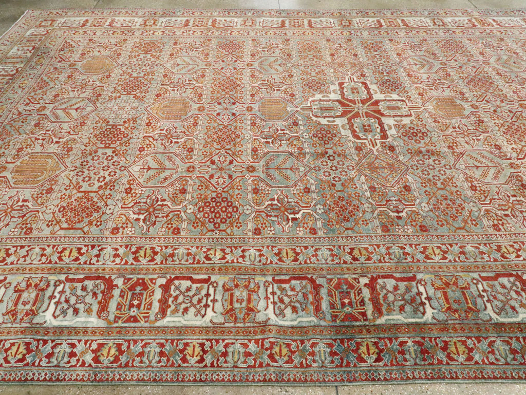 Antique Persian Joshegan Carpet, No.25726 - Galerie Shabab