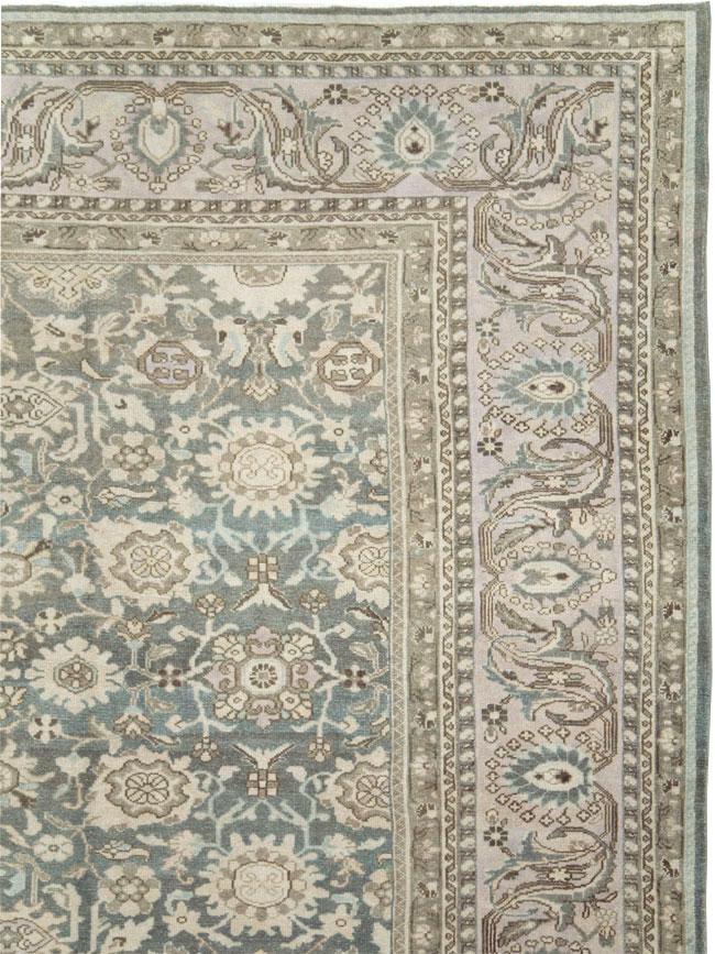 Vintage Persian Malayer Room Size Carpet, No.25731 - Galerie Shabab