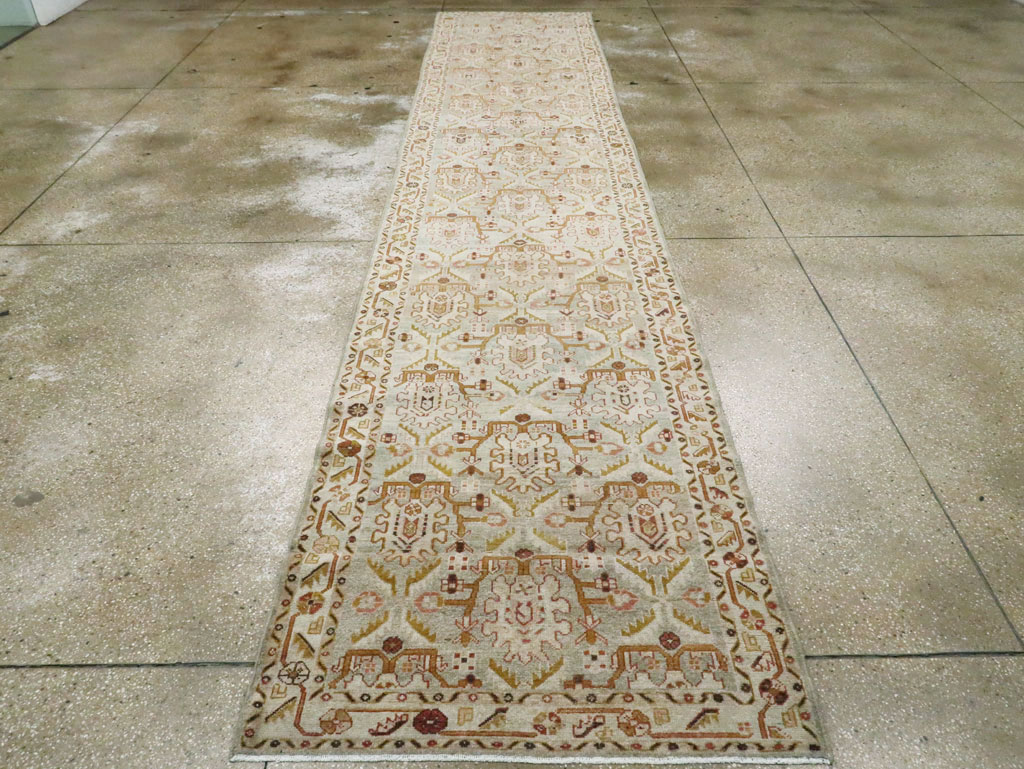 Vintage Persian Malayer Runner (Pair: 1 of 2), No.25734 - Galerie Shabab