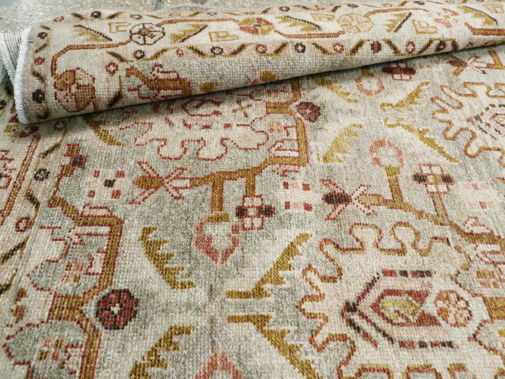 Vintage Persian Malayer Runner (Pair: 1 of 2), No.25734 - Galerie Shabab