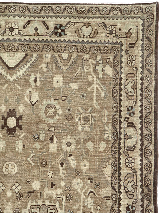 Vintage Persian Malayer Gallery Carpet, No.25737 - Galerie Shabab