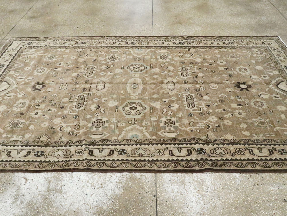 Vintage Persian Malayer Gallery Carpet, No.25737 - Galerie Shabab