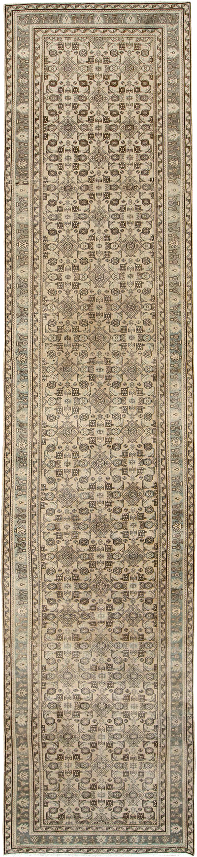 Vintage Persian Malayer Runner (Pair: 1 of 2), No.25738 - Galerie Shabab