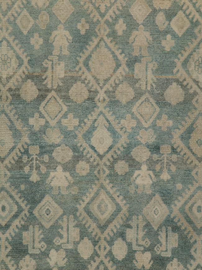 Vintage Persian Malayer Rug, No.25741 - Galerie Shabab