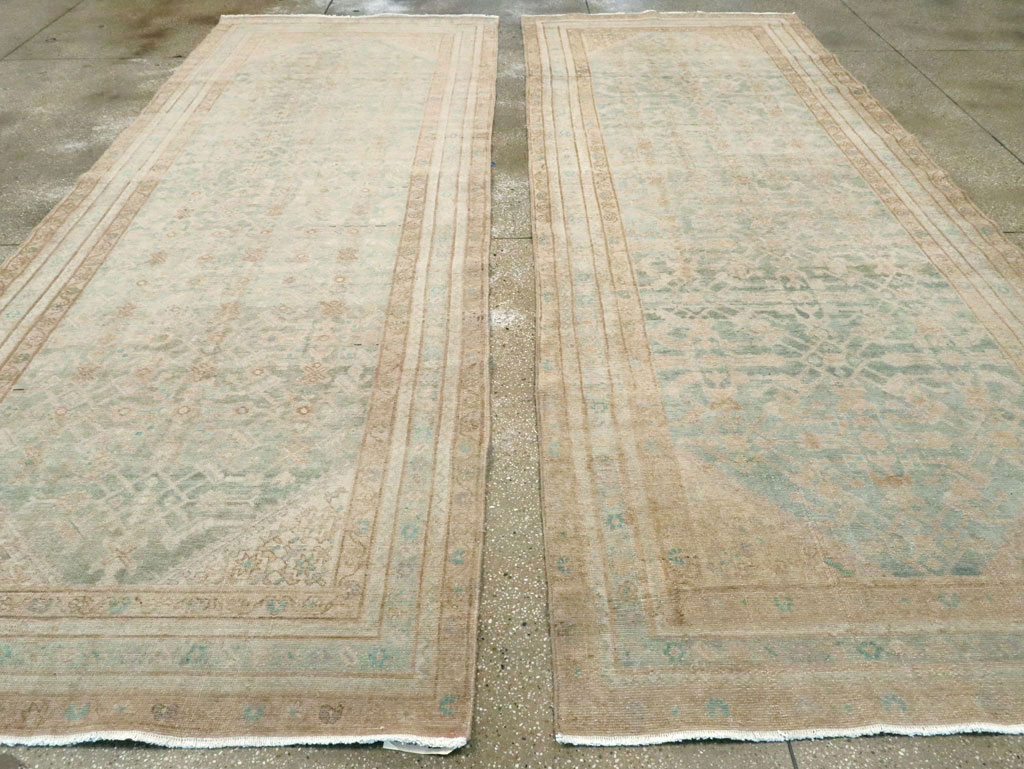 Vintage Persian Malayer Gallery Carpet (Pair: 2 of 2), No.25744 - Galerie Shabab