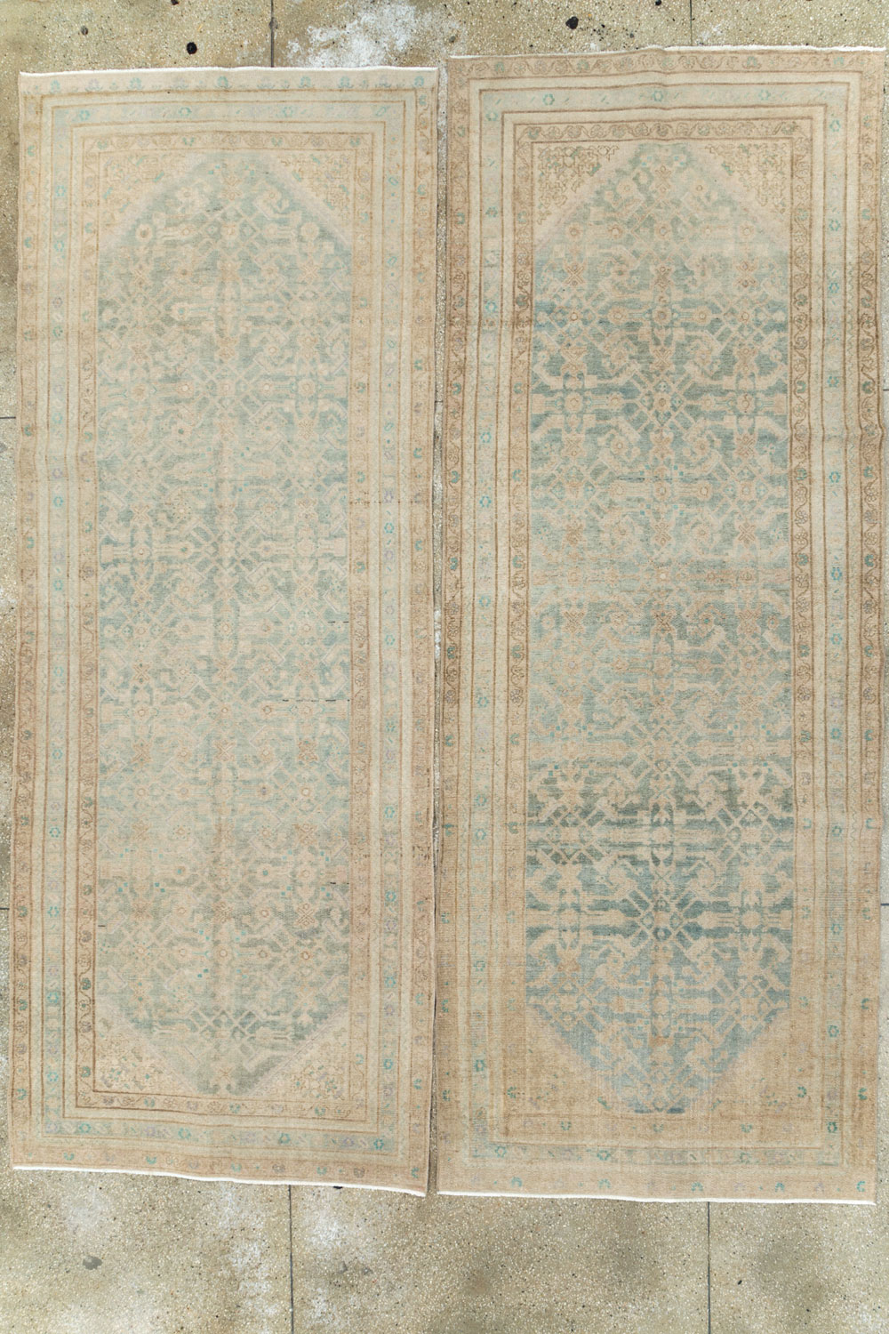 Vintage Persian Malayer Gallery Carpet (Pair: 2 of 2), No.25744 - Galerie Shabab