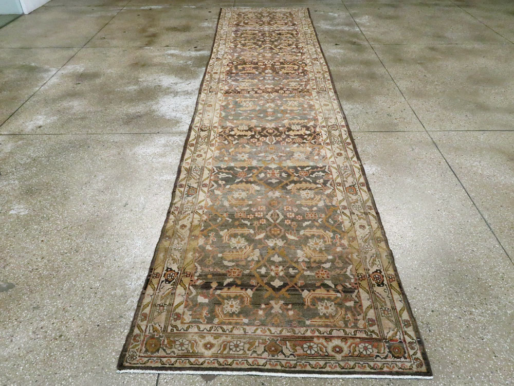 Vintage Persian Malayer Runner (Pair: 1 of 2), No.25747 - Galerie Shabab