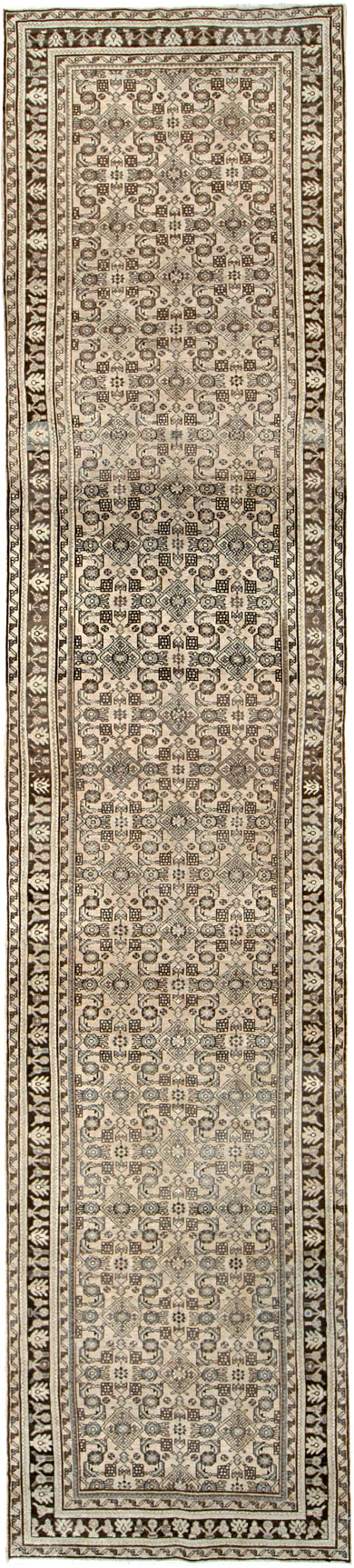 Vintage Persian Malayer Runner (Pair: 2 of 2), No.25749 - Galerie Shabab