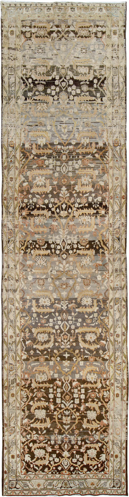 Vintage Persian Malayer Runner (Pair: 2 of 2), No.25750 - Galerie Shabab