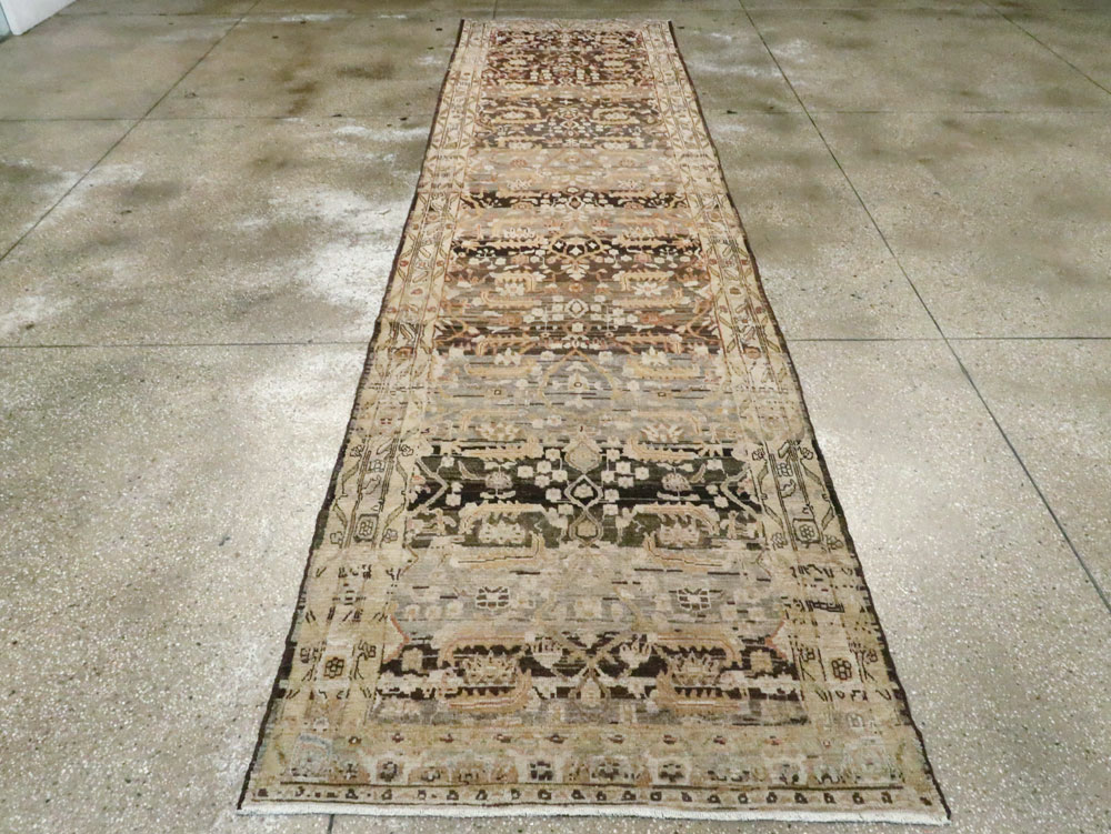 Vintage Persian Malayer Runner (Pair: 2 of 2), No.25750 - Galerie Shabab
