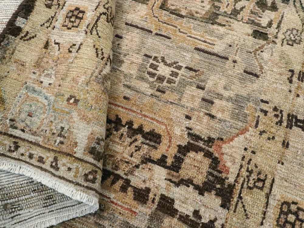 Vintage Persian Malayer Runner (Pair: 2 of 2), No.25750 - Galerie Shabab