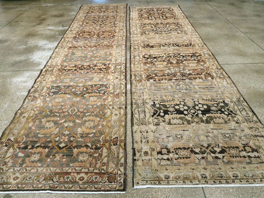 Vintage Persian Malayer Runner (Pair: 2 of 2), No.25750 - Galerie Shabab
