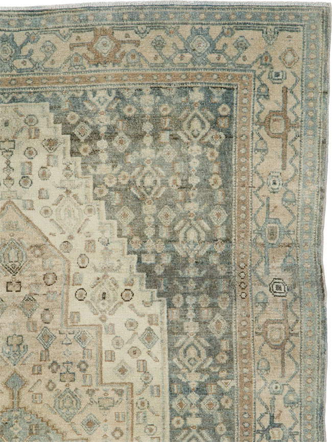 Vintage Persian Malayer Rug (Pair: 1 of 2), No.25751 - Galerie Shabab