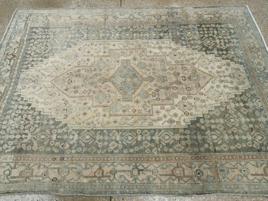 Vintage Persian Malayer Rug (Pair: 1 of 2), No.25751 - Galerie Shabab