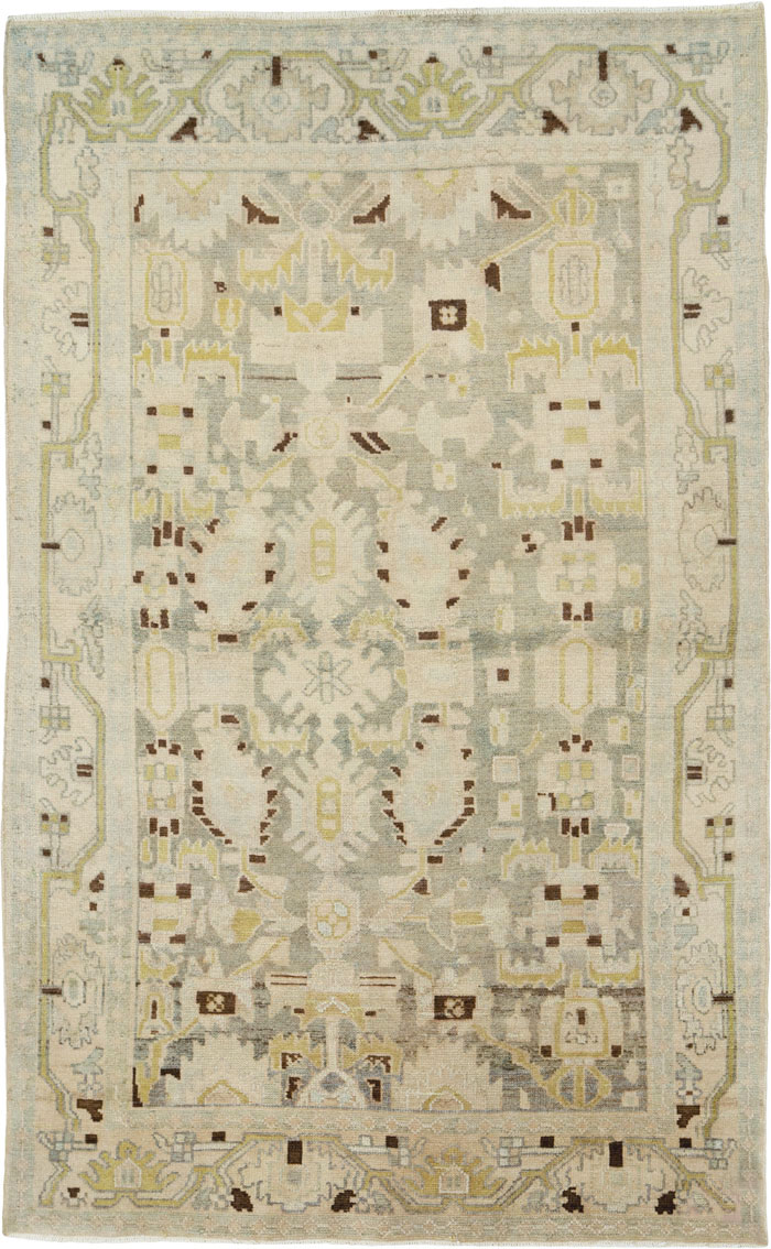 Vintage Persian Malayer Rug, No.25753 - Galerie Shabab
