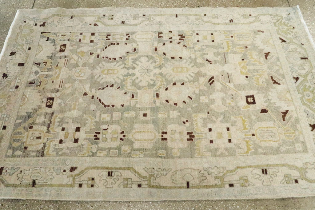 Vintage Persian Malayer Rug, No.25753 - Galerie Shabab