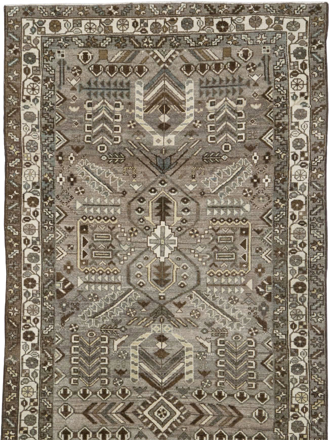 Vintage Persian Malayer Rug, No.25755 - Galerie Shabab