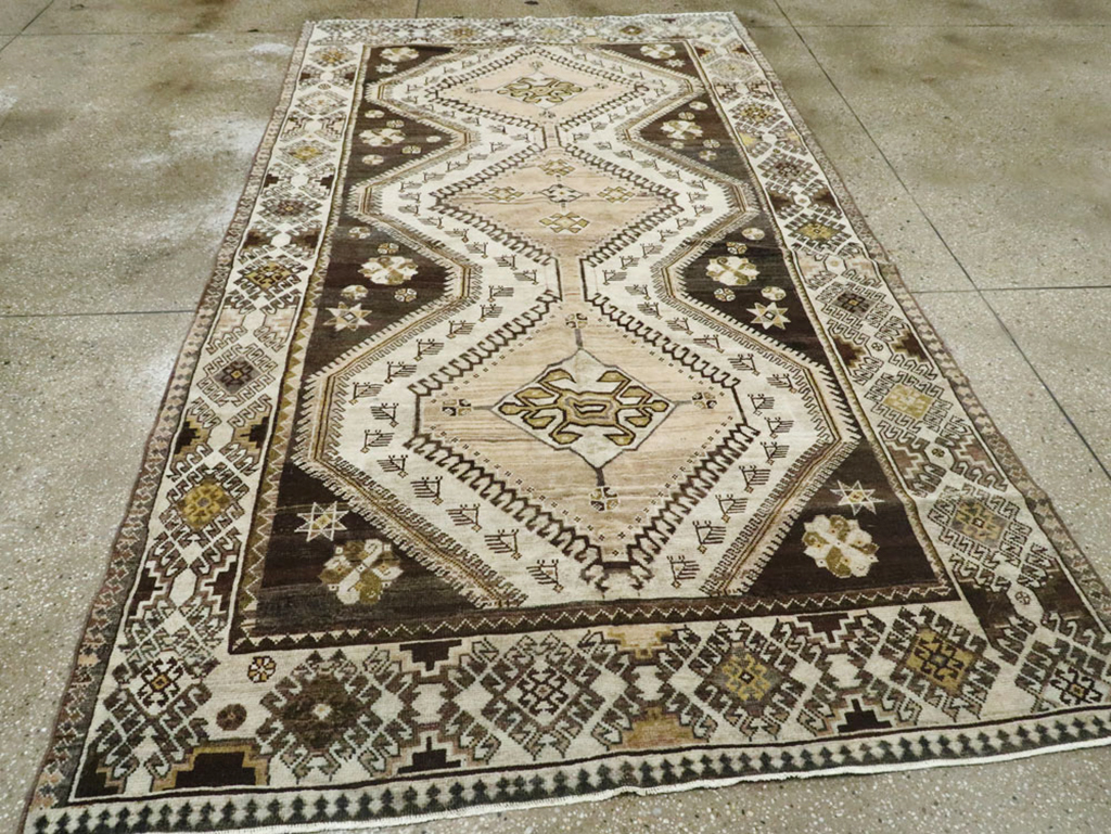 Vintage Persian Malayer Carpet, No.25756 - Galerie Shabab