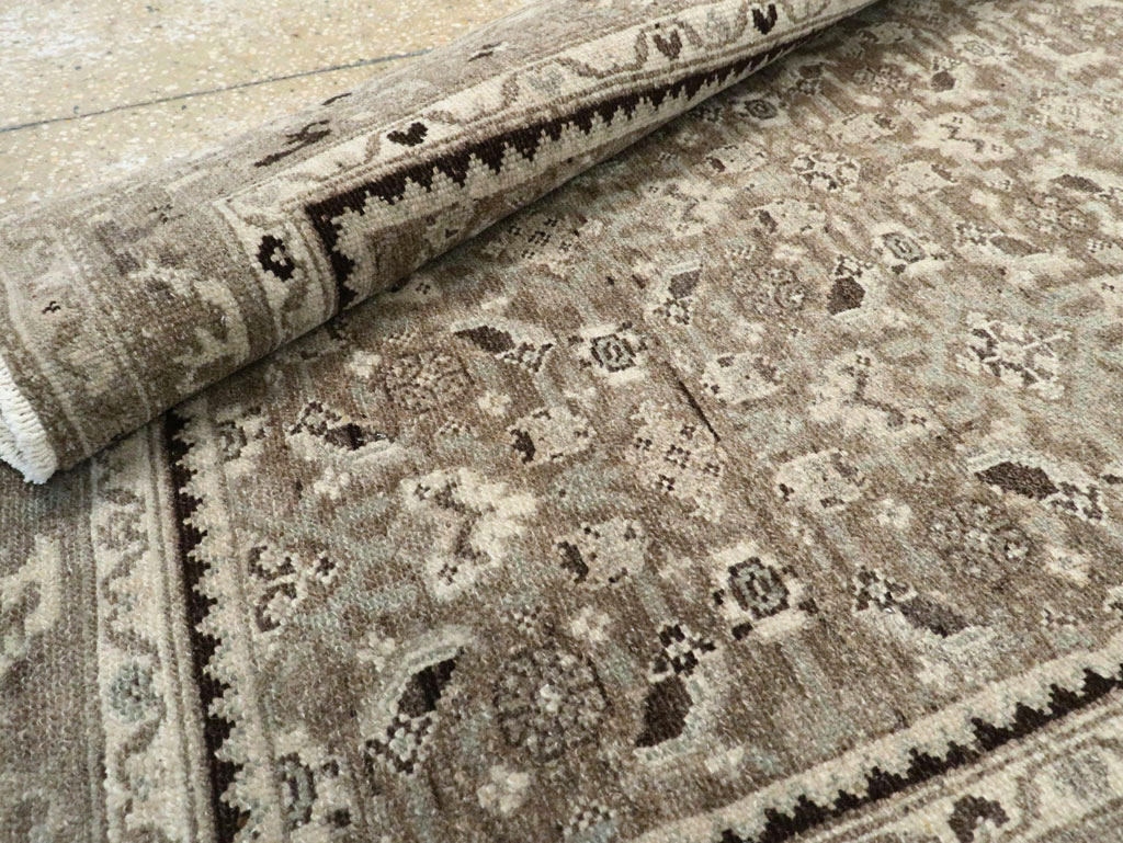 Vintage Persian Malayer Runner (Pair: 1 of 2), No.25757 - Galerie Shabab
