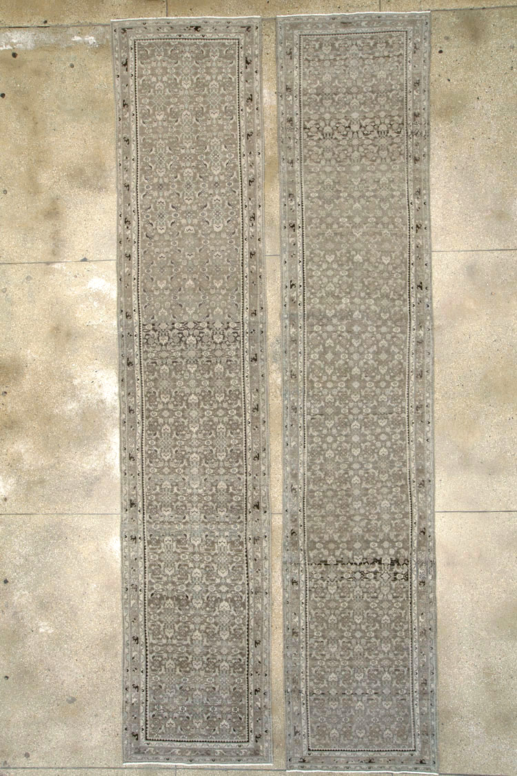 Vintage Persian Malayer Runner (Pair: 1 of 2), No.25757 - Galerie Shabab