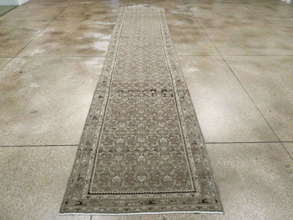 Vintage Persian Malayer Runner (Pair: 2 of 2), No.25758 - Galerie Shabab
