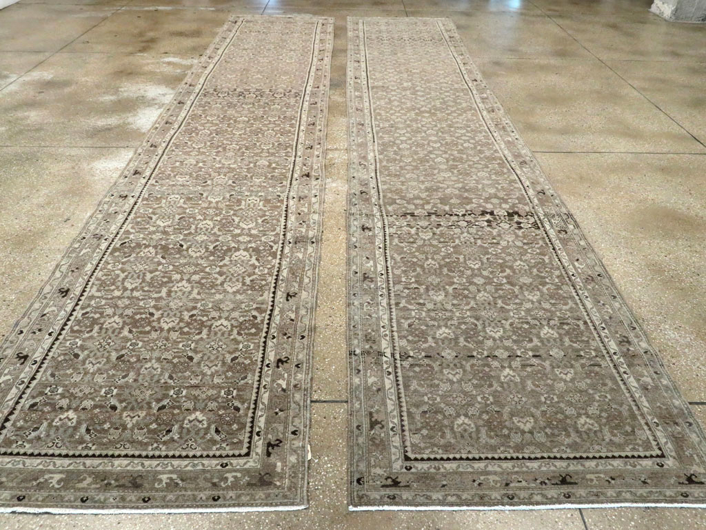 Vintage Persian Malayer Runner (Pair: 2 of 2), No.25758 - Galerie Shabab