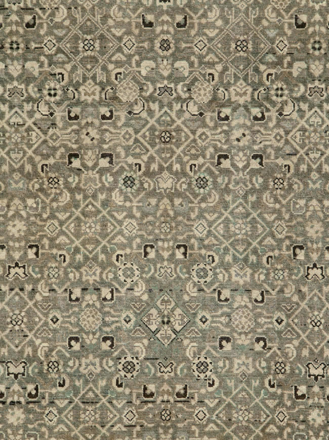Vintage Persian Malayer Gallery Carpet, No.25760 - Galerie Shabab