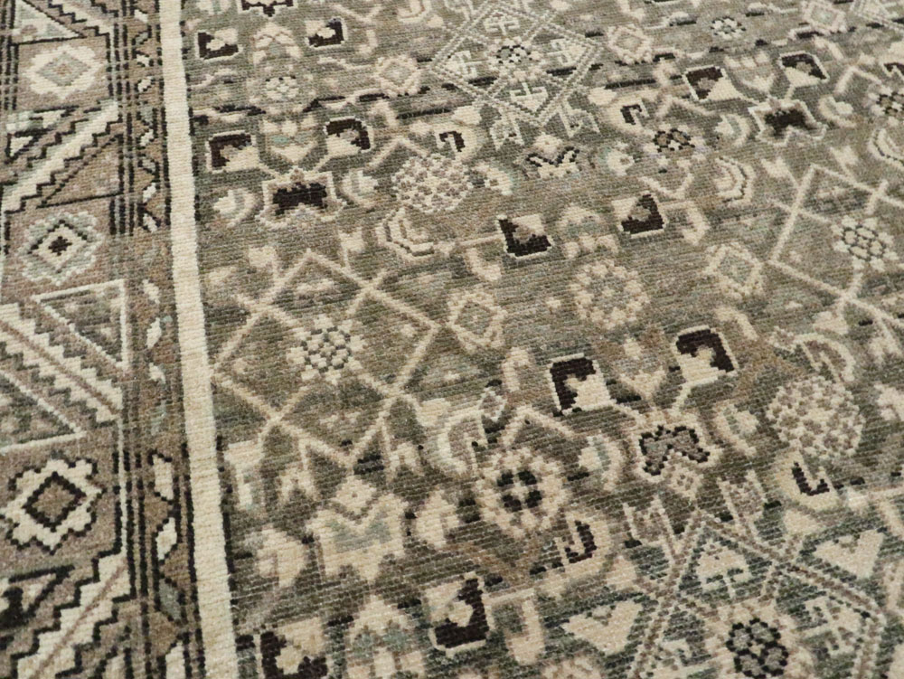 Vintage Persian Malayer Gallery Carpet, No.25760 - Galerie Shabab