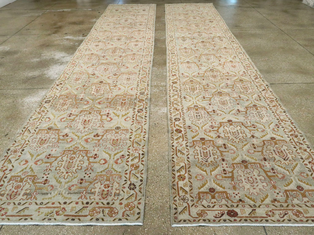 Vintage Persian Malayer Runner (Pair: 2 of 2), No.25761 - Galerie Shabab