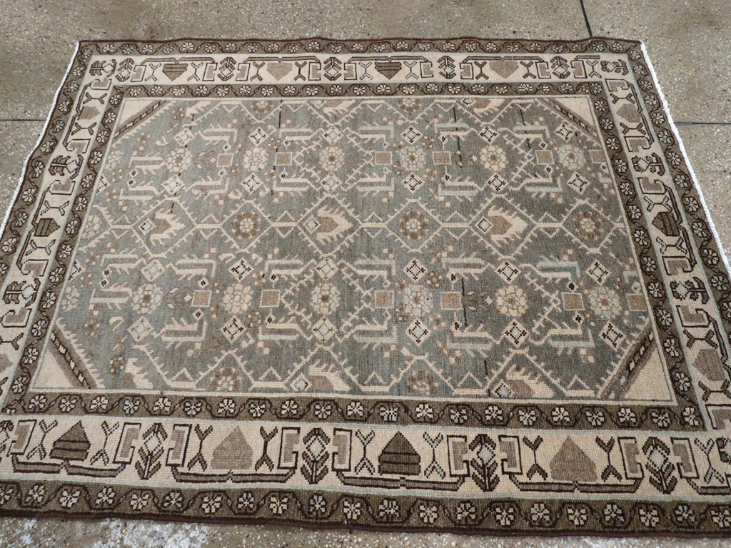 Vintage Persian Malayer Rug, No.25763 - Galerie Shabab