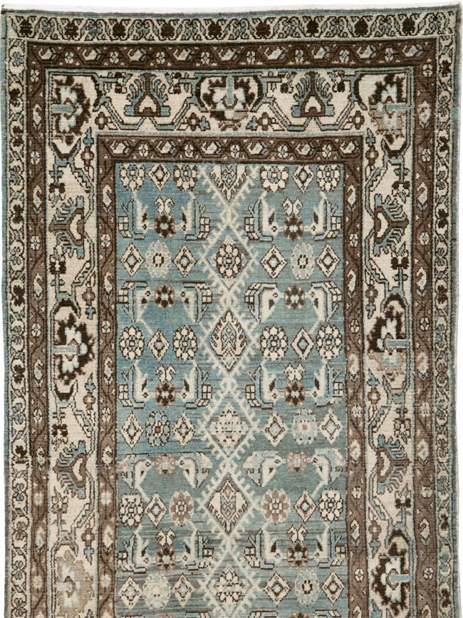 Vintage Persian Malayer Runner (Pair: 2 of 2), No.25771 - Galerie Shabab