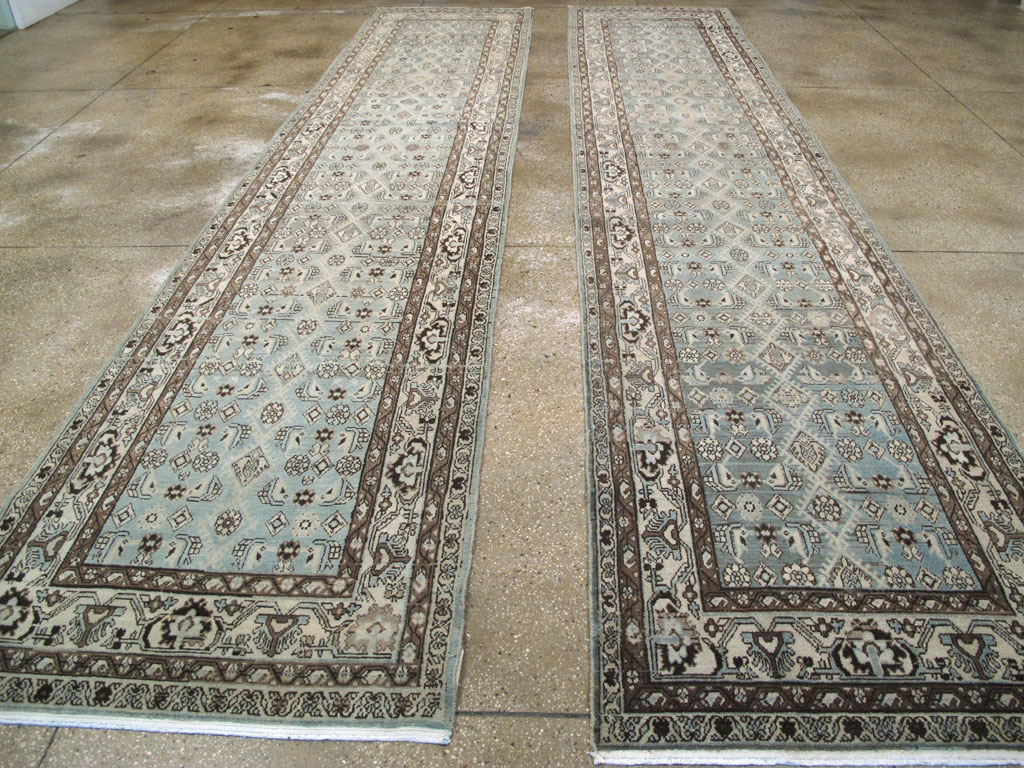 Vintage Persian Malayer Runner (Pair: 2 of 2), No.25771 - Galerie Shabab