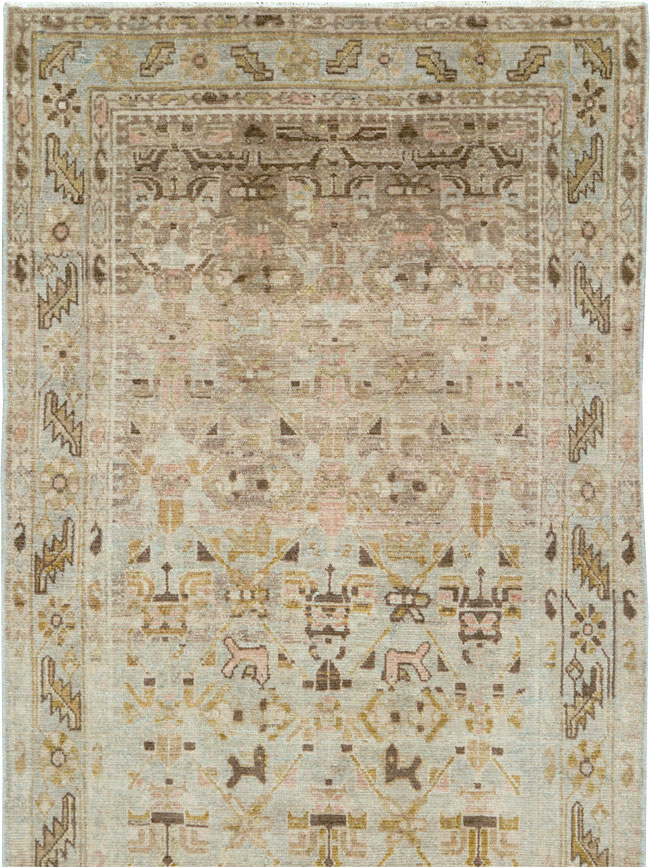Vintage Persian Malayer Runner (Pair: 2 of 2), No.25772 - Galerie Shabab
