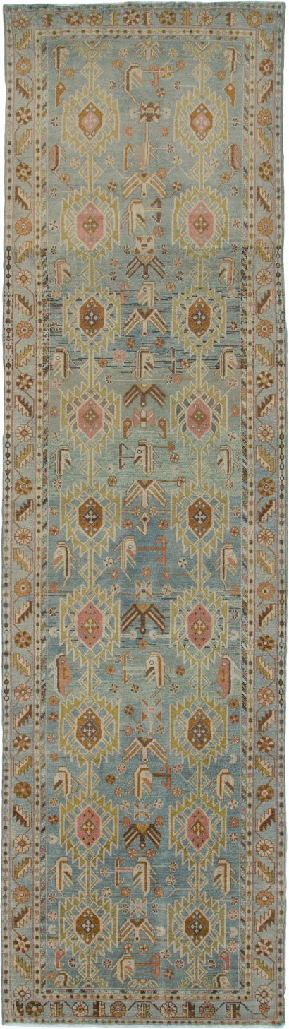 Antique Malayer Runner, No.25773 - Galerie Shabab