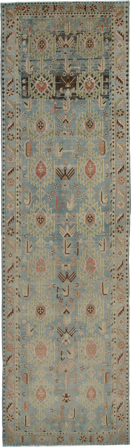 Antique Malayer Runner, No.25774 - Galerie Shabab