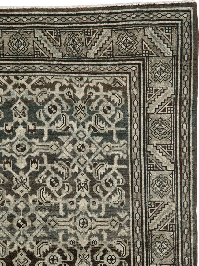 Vintage Persian Malayer Rug, No.25775 - Galerie Shabab