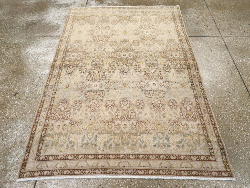 Vintage Persian Malayer Rug (Pair: 1 of 2), No.25777 - Galerie Shabab