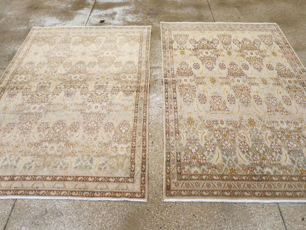 Vintage Persian Malayer Rug (Pair: 1 of 2), No.25777 - Galerie Shabab