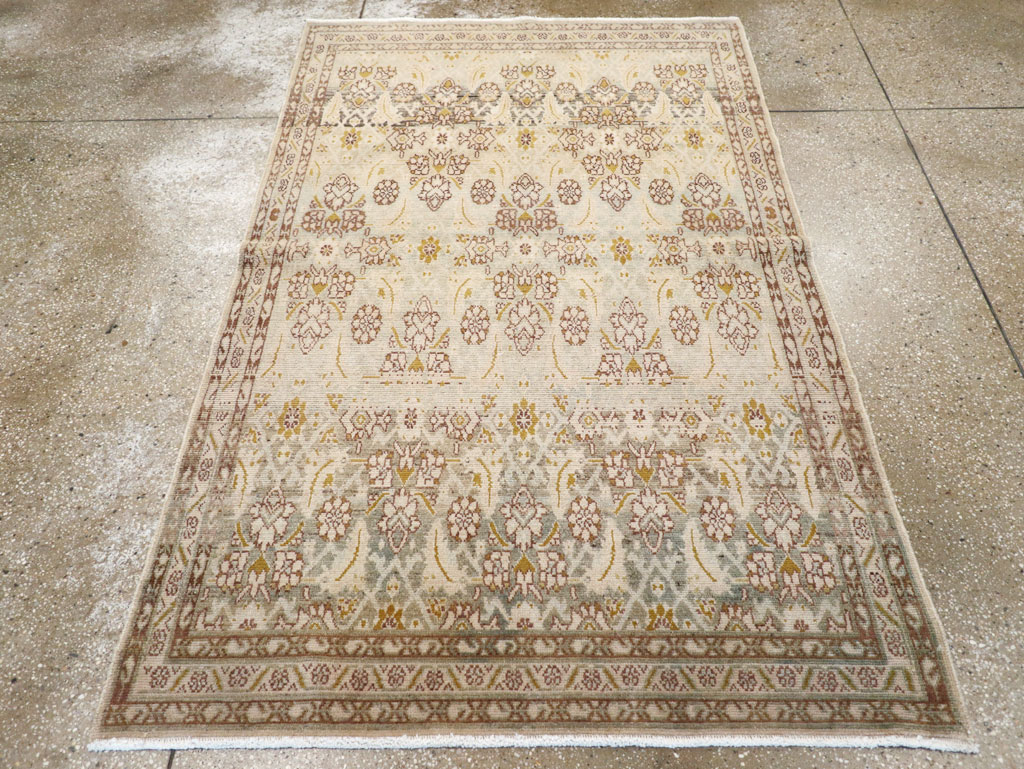 Vintage Persian Malayer Rug (Pair: 2 of 2), No.25778 - Galerie Shabab