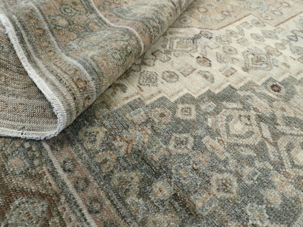 Vintage Persian Malayer Rug (Pair: 2 of 2), No.25779 - Galerie Shabab