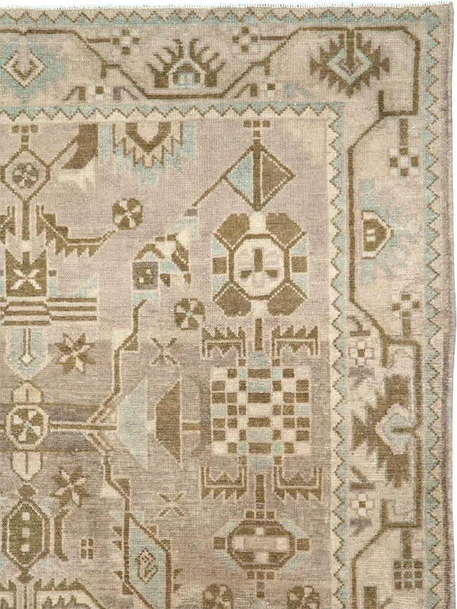 Vintage Persian Malayer Rug, No.25790 - Galerie Shabab