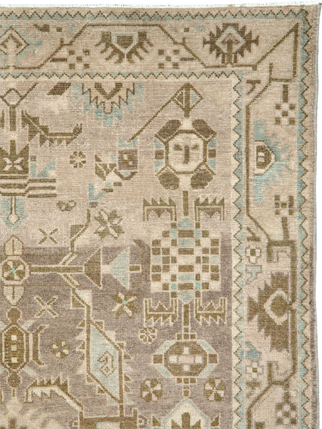 Vintage Persian Malayer Rug, No.25790 - Galerie Shabab