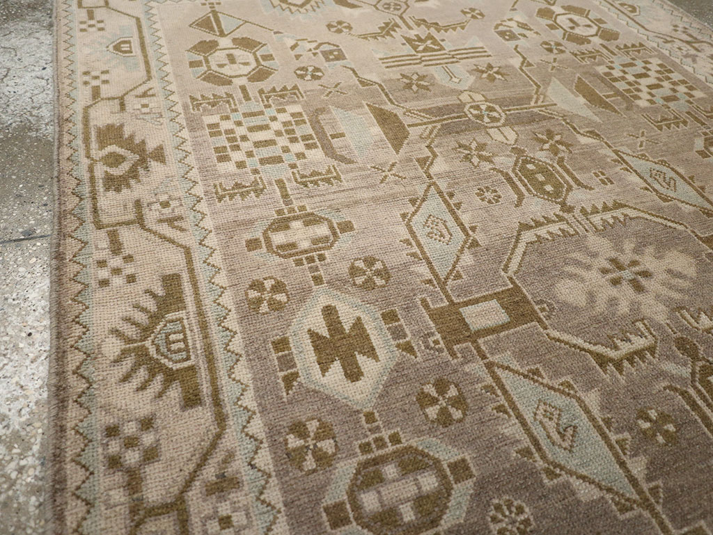 Vintage Persian Malayer Rug, No.25790 - Galerie Shabab