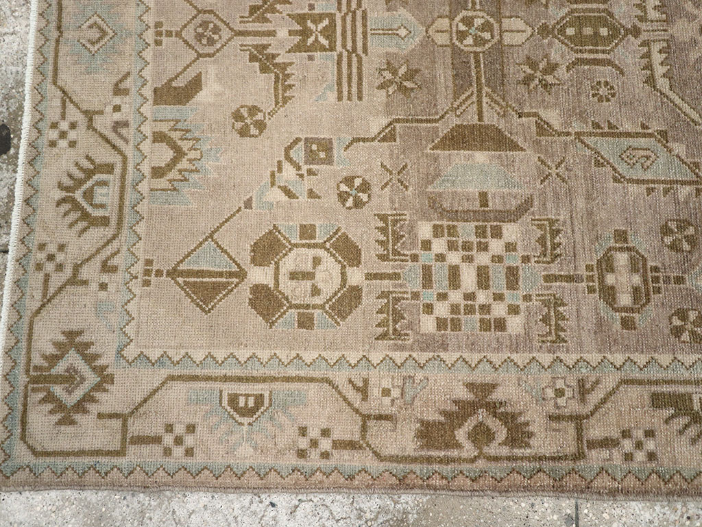 Vintage Persian Malayer Rug, No.25790 - Galerie Shabab