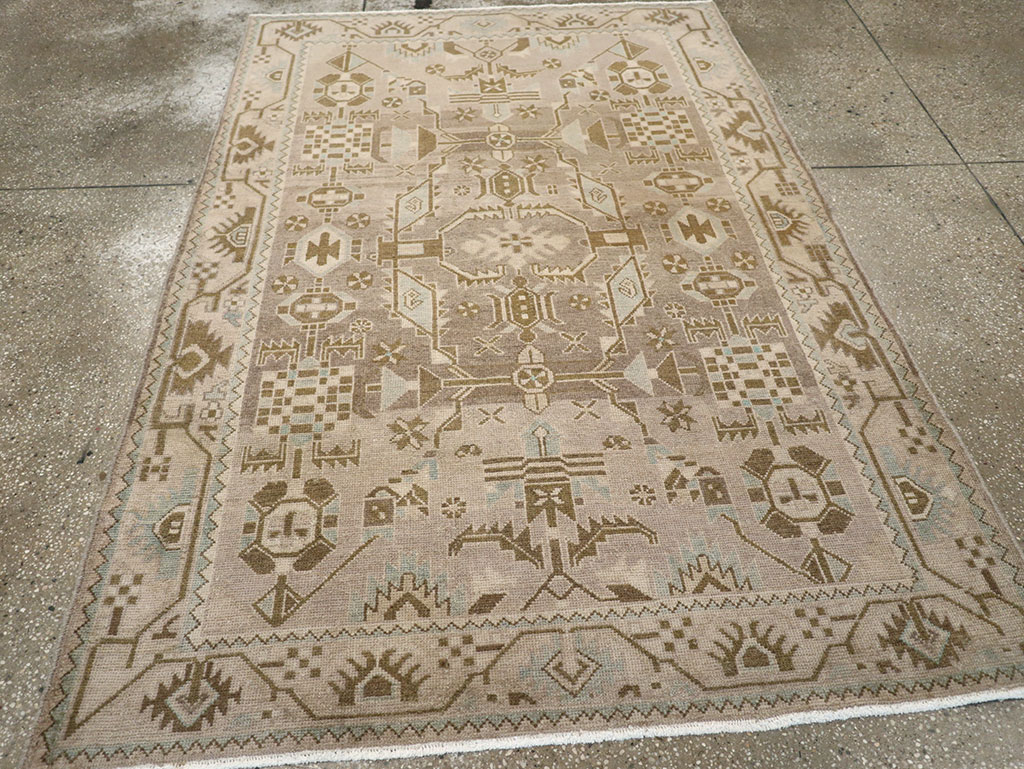 Vintage Persian Malayer Rug, No.25790 - Galerie Shabab